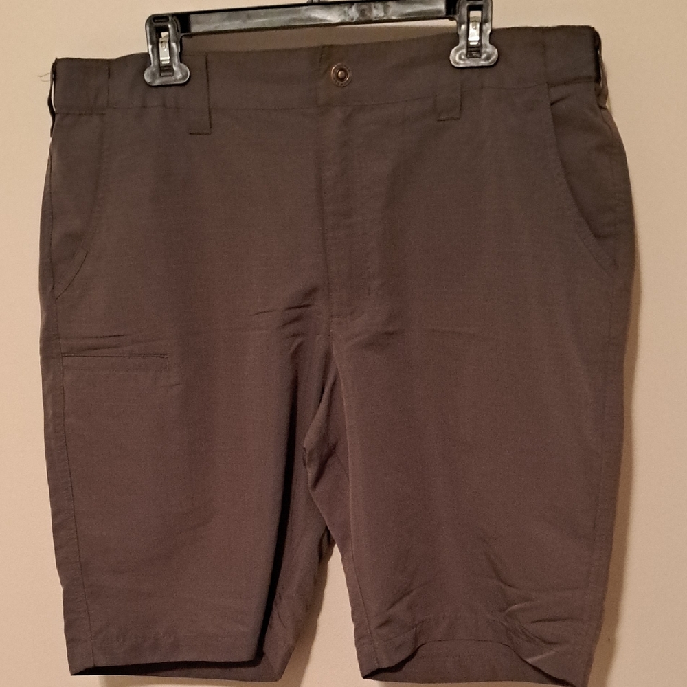Propper Brown Flat Front Shorts Classic Style.  Size 38.